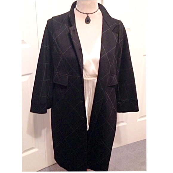 ALFANI, Long Button Down Dress Blazer/Jacket - Picture 5 of 6